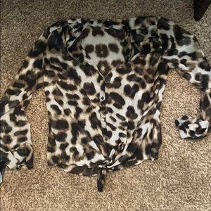 Cheetah Blouse